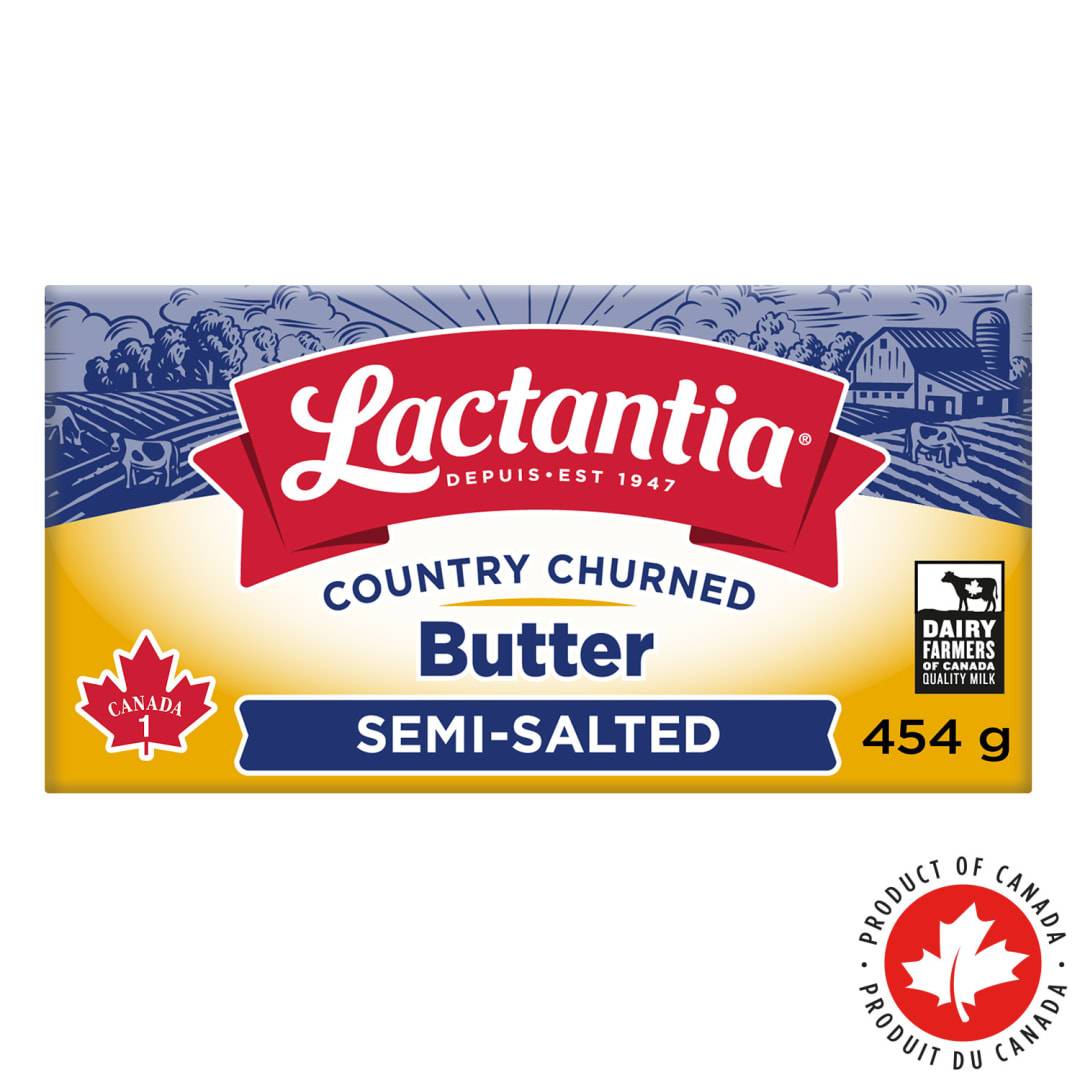 Lactantia Semi Salted Butter, 454g