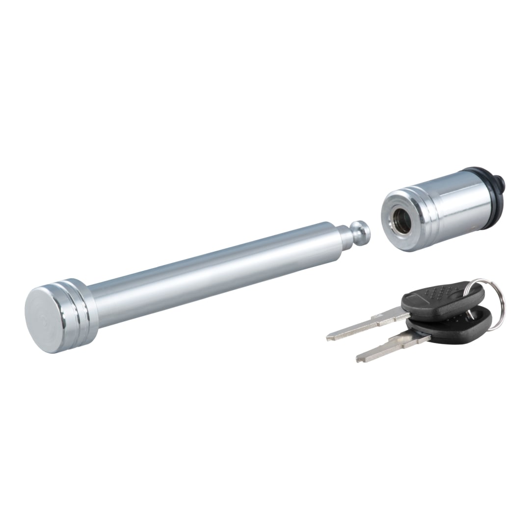 CURT 5/8" Hitch Lock (3" Receiver, Barbell, Chrome) #23025