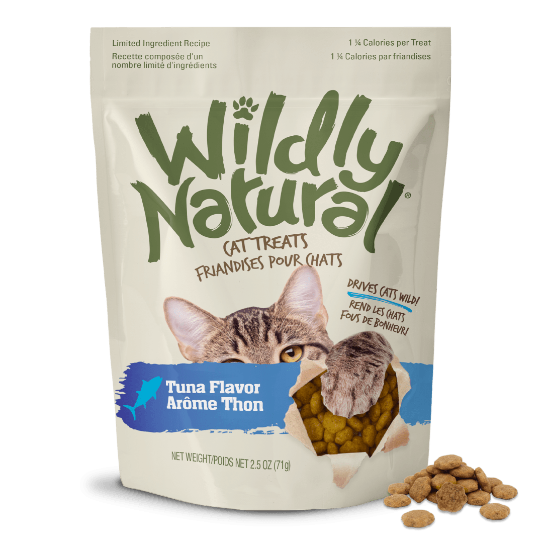 Wildly Natural Cat Treats, Tuna Flavor, 2.5 oz