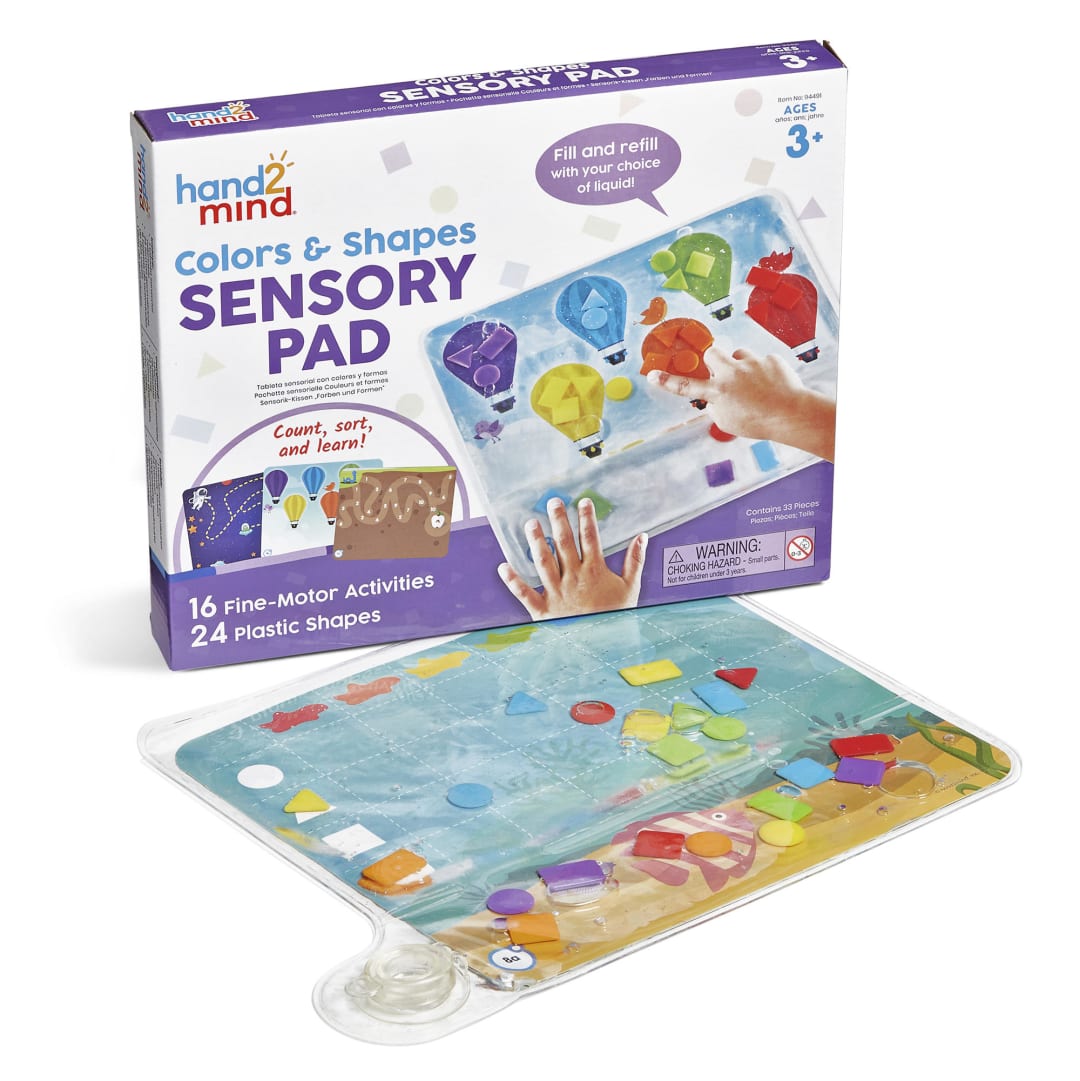 COLORS & SHAPES SENSORY PAD