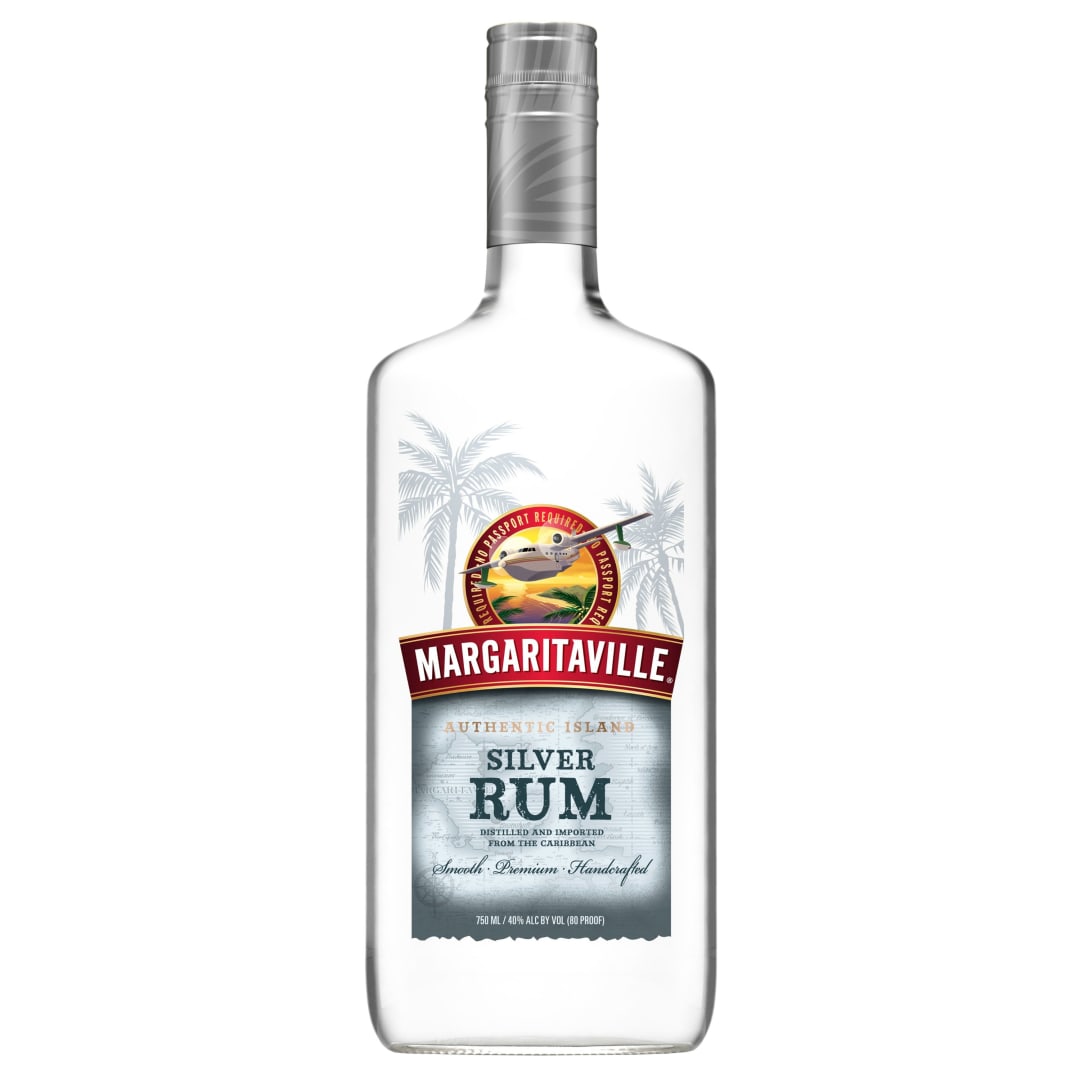 Margaritaville Authentic Island Silver Rum 750ml 80 Proof