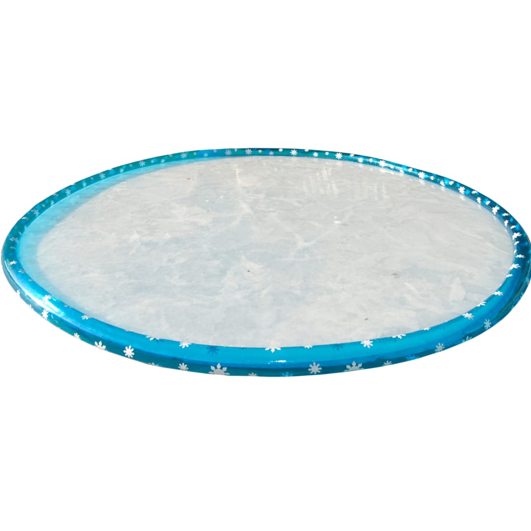 12' Oval Portable Backyard Ice