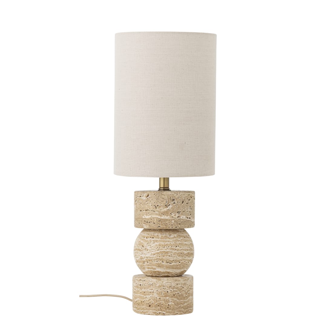 82063214 - Marci Table lamp, Nature, Travertine STOCK: 65