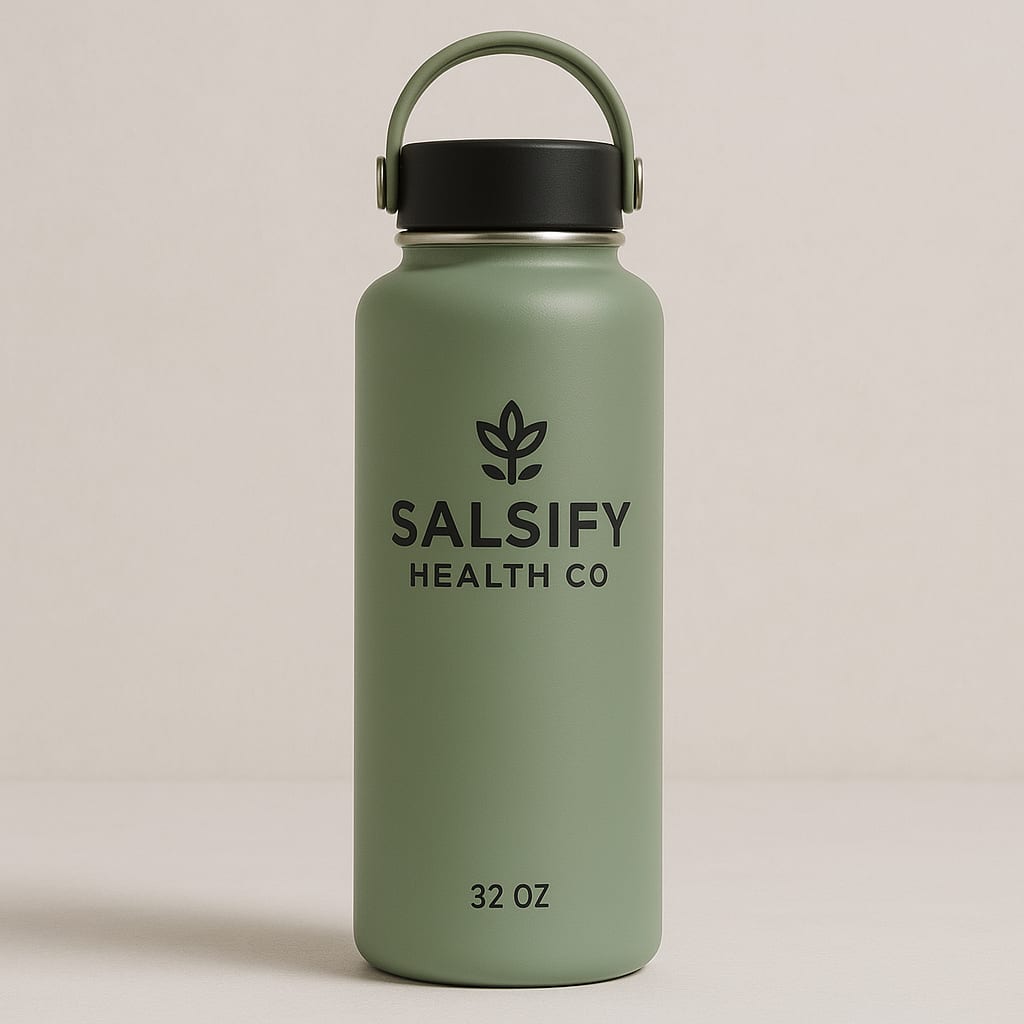 Salsify Health Co Insulated Water Bottle — 40 oz