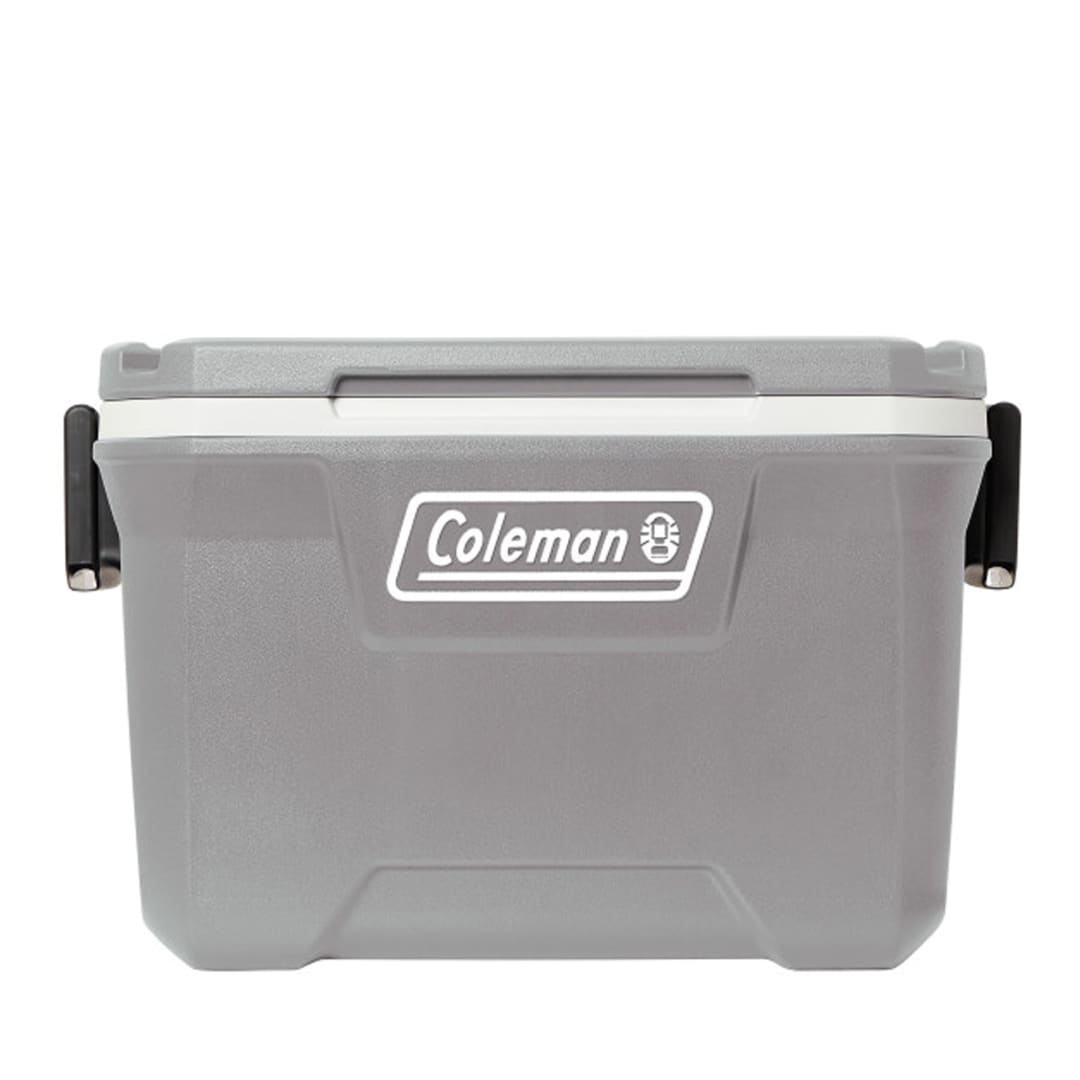 Hielera Coleman® Serie 316 Hielera de 49.2 L, con Asa y Aislamiento TempLock™, Capacidad para 80 Latas, Rock Gray