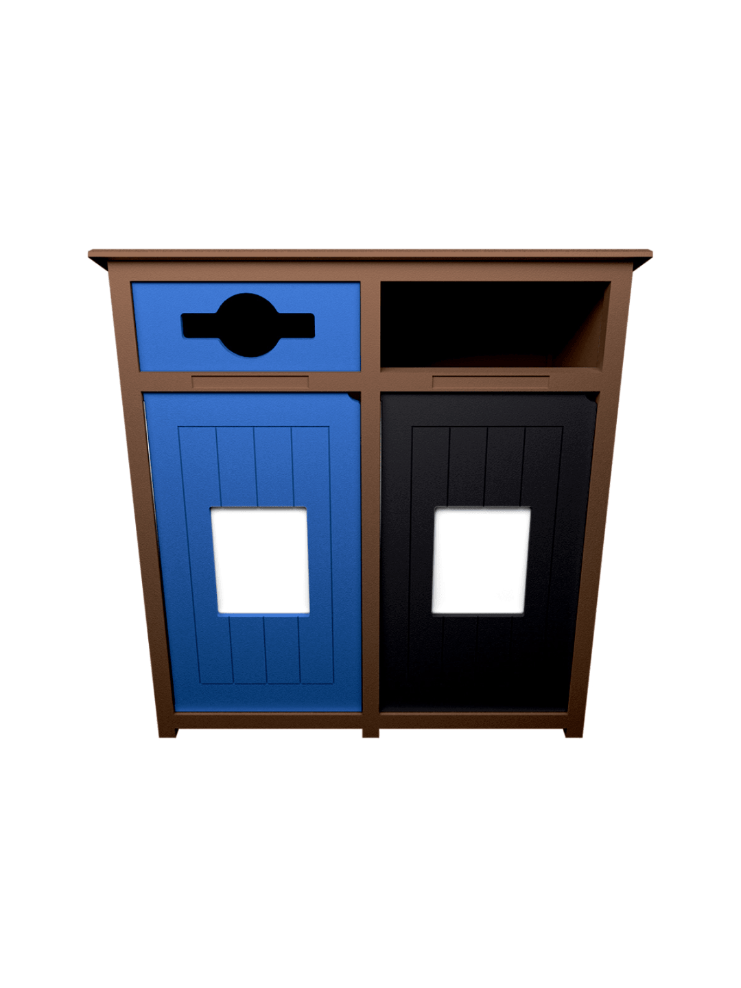  AURA - Double - Unit - Mixed-Full - Brown-Blue-Black