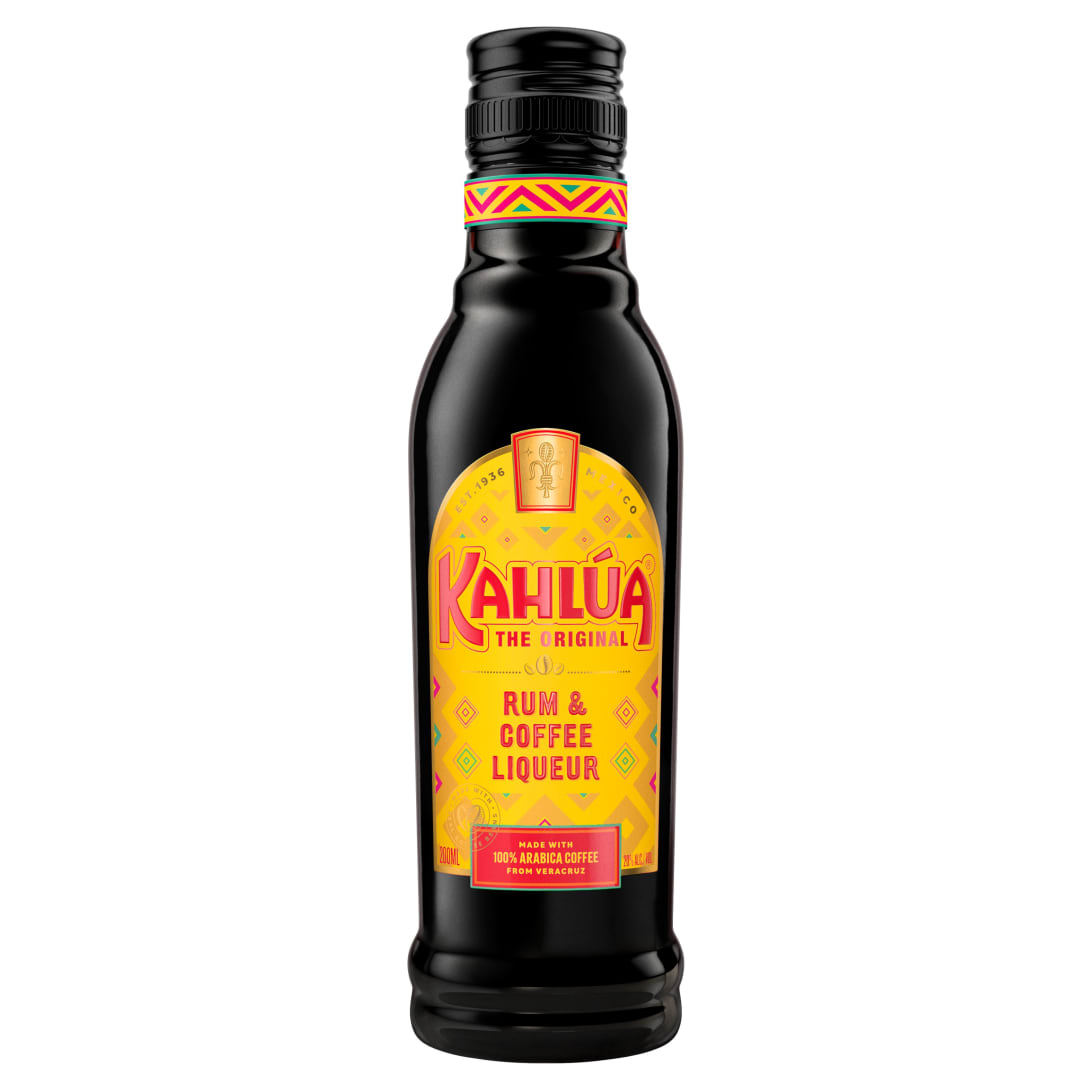 Kahlua Original Rum and Coffee Liqueur, 200 ml Bottle, 40 Proof