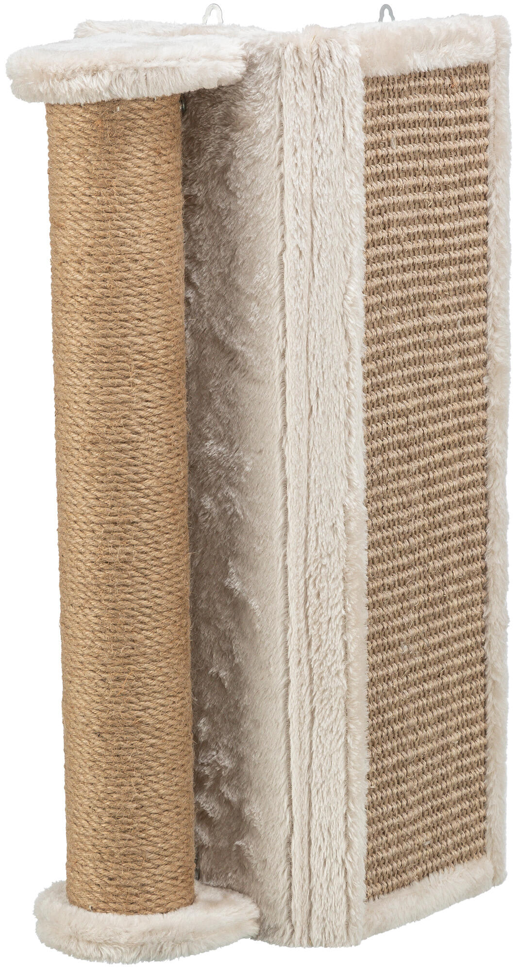 Wall Mounted Corner Scratching Board with Post