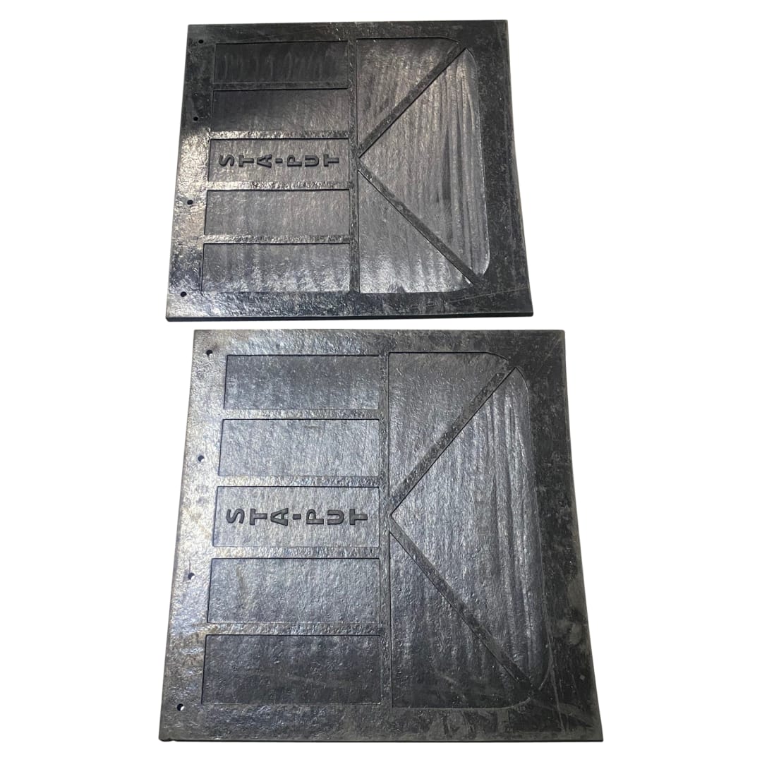 Wastebuilt® Replacement for Buyers Products Mud Flap 24X24X1/2 (Pair)