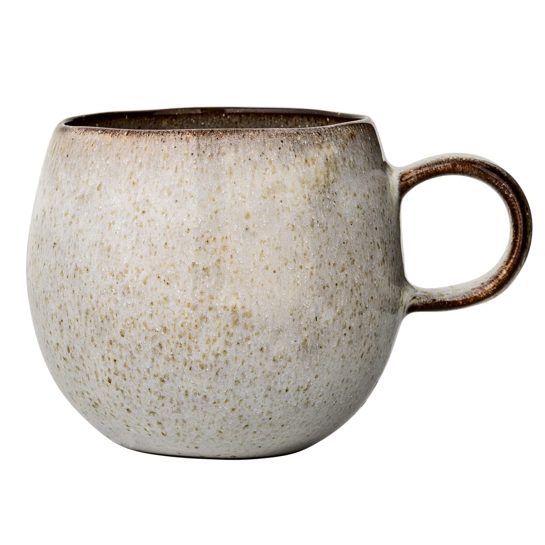 17903683 - Sandrine Mug, Nature, Stoneware STOCK: 300