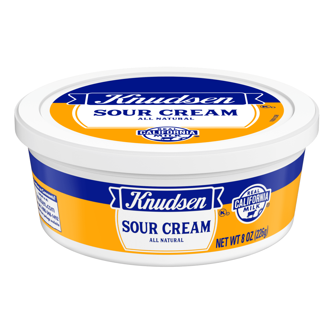 Knudsen's All Natural Sour Cream, 8 oz Tub