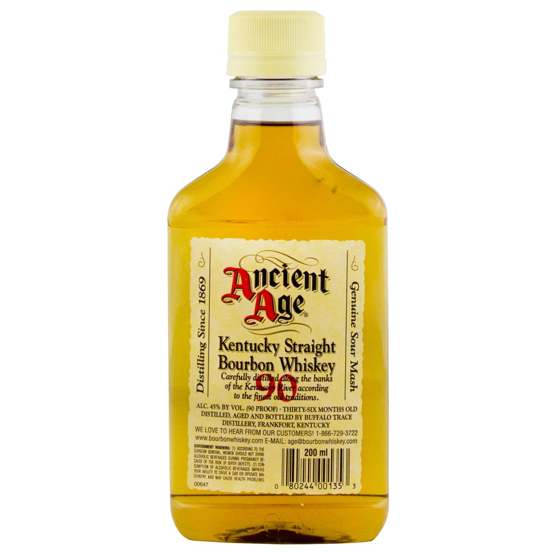 Ancient Age Kentucky Straight Bourbon Whiskey 200ml 90 Proof