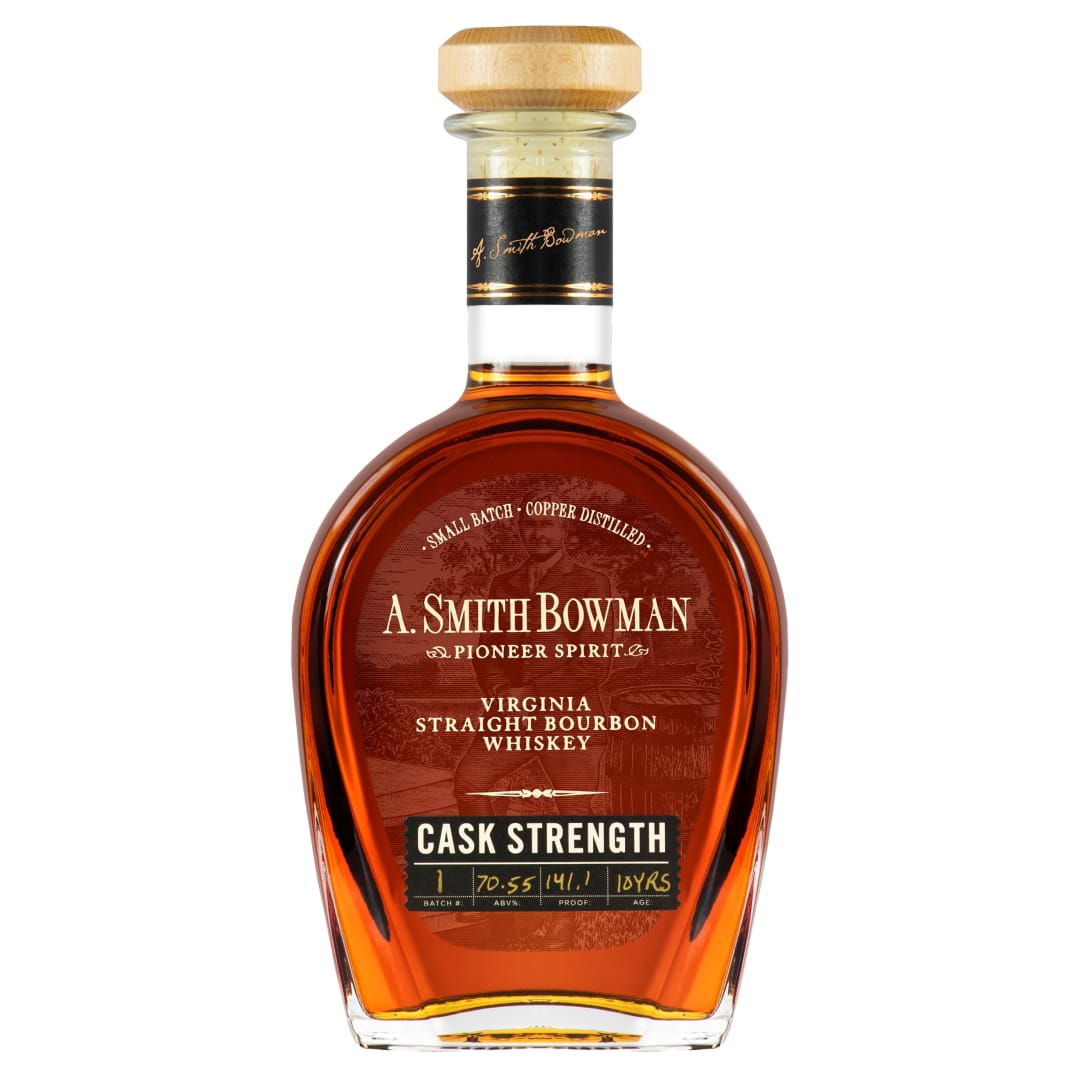A Smith Bowman Cask Strength Virginia Straight Bourbon Whiskey 750ml 144.5 Proof