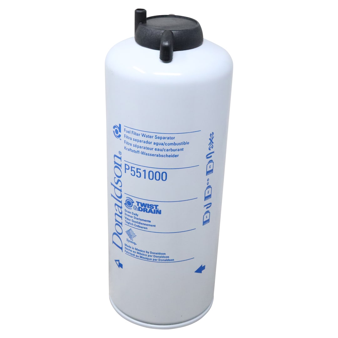 Donaldson 3.66" Outer Diameter x 9.92" Fuel Filter, Water Separator Spin-On Twist and Drain