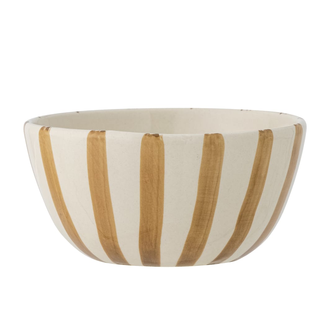 82060584 - Begonia Bowl, Brown, Stoneware STOCK: 300