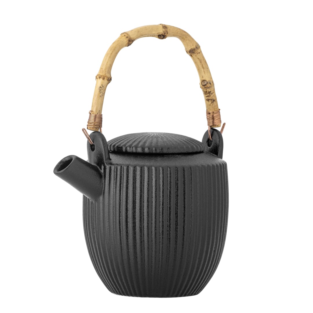 82072015 - Neri Teapot, Black, Stoneware STOCK: 300