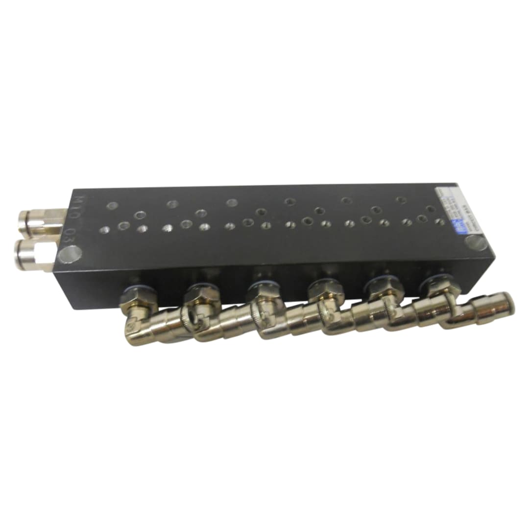 Wastebuilt® Replacement for McNeilus Manifold, 6 Bank