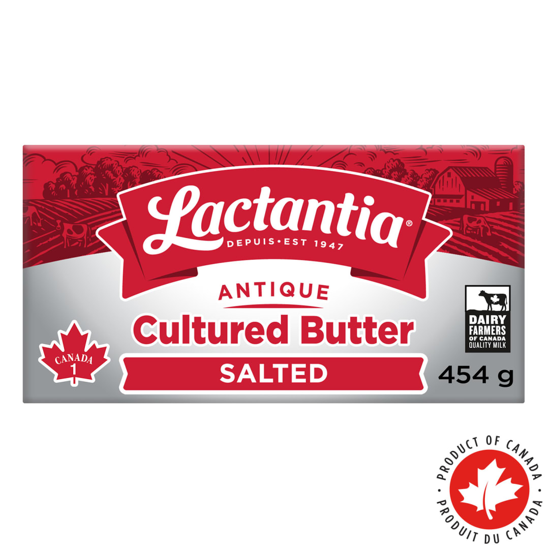 Lactantia Antique Salted Cultured Butter, 454g