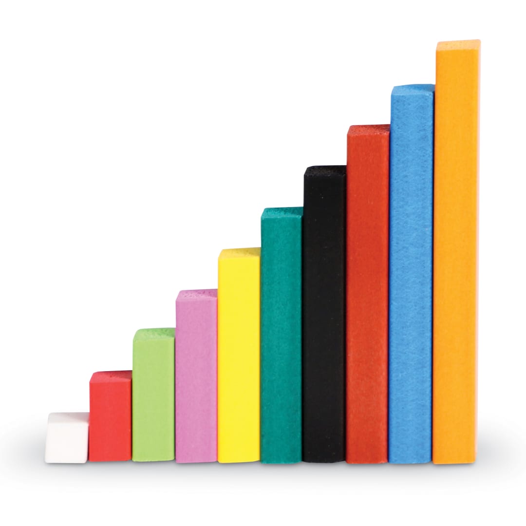 CUISENAIRE RODS INTRO SET,PLASTIC