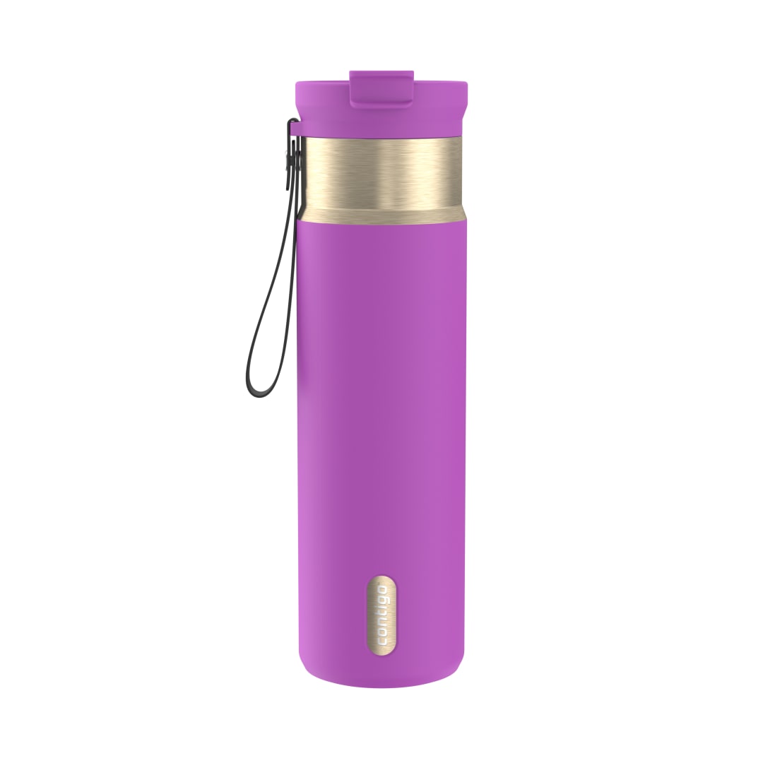 Contigo DualSip® 710 ml Botella Térmica Compacta de Acero Inoxidable a Prueba de Fugas con Tapa de Doble Uso