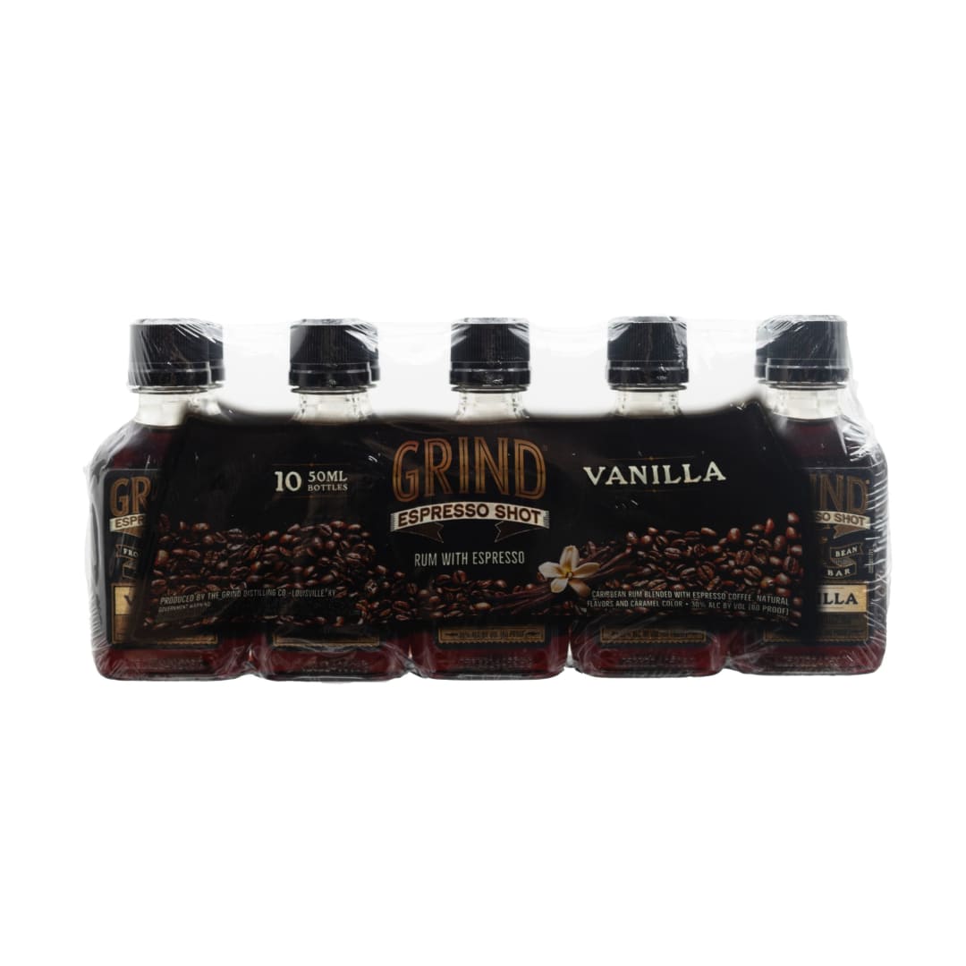 Grind Vanilla Rum 10 Pack 50ml 60 Proof