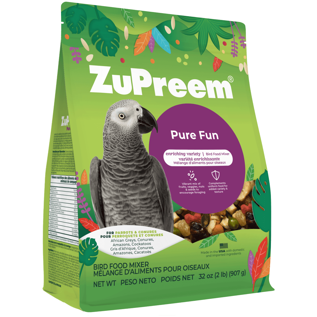 ZuPreem Pure Fun - Parrots and Conures - 2 lb