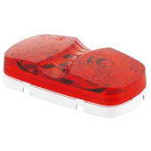 Grote Duramold 2-Bulb Square Corner Clearance Marker Light