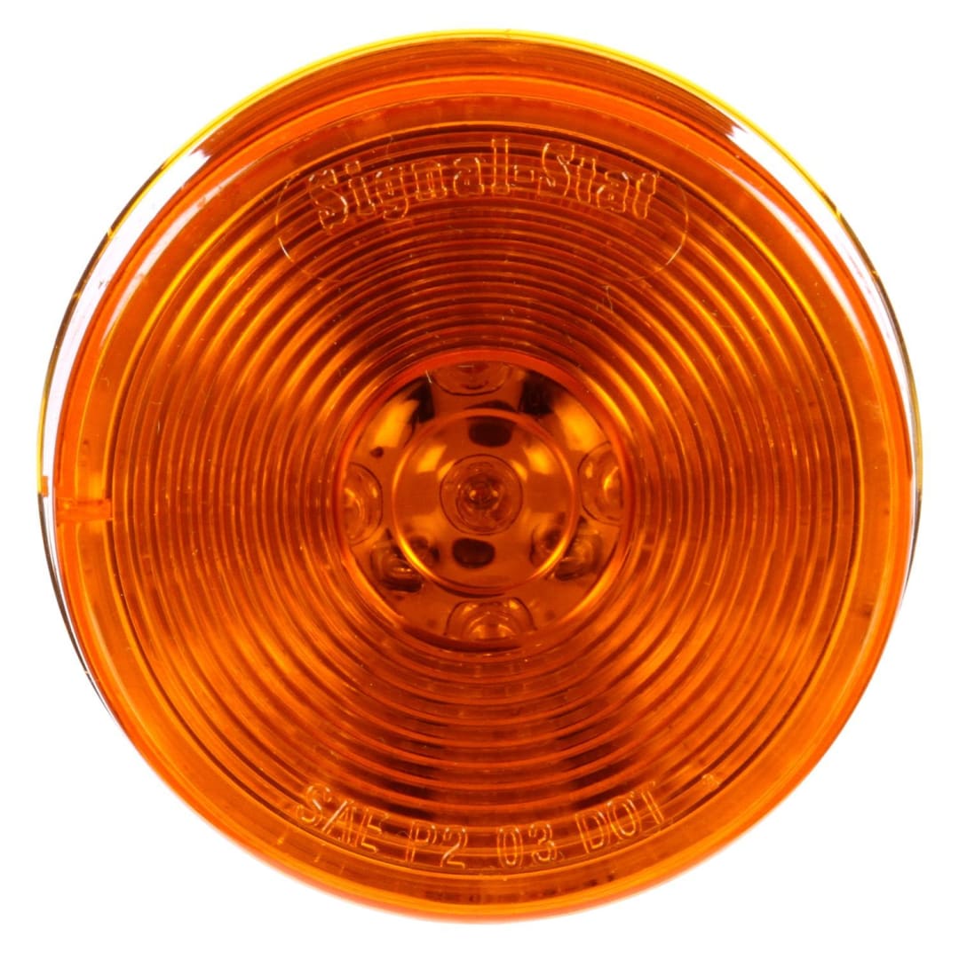 Truck-Lite Signal Stat Led 2 1/2 Yellow Round Marker Light