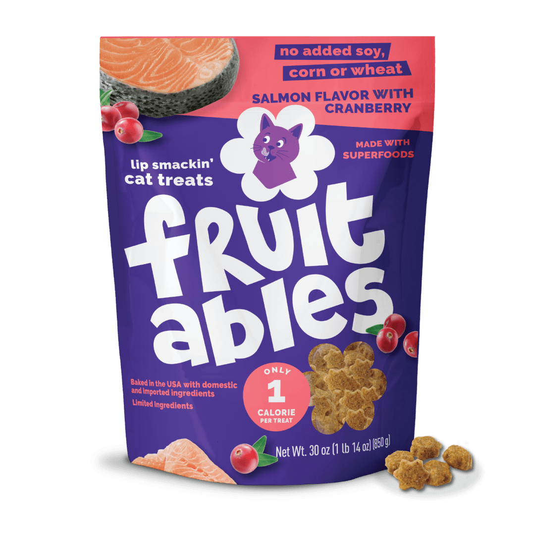 Fruitables Cat Treats, Salmon with Cranberry, 30 Ounces