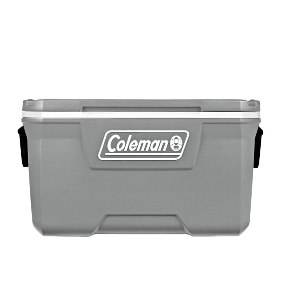 Hielera Coleman® Serie 316 Hielera de 66.2 L, con Asa y Aislamiento TempLock™, Capacidad para 100 Latas, Rock Gray