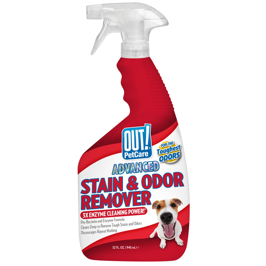OUT! Advanced Stain and Odor Remover | Pet Stain and Odor Remover | 32 Ounces