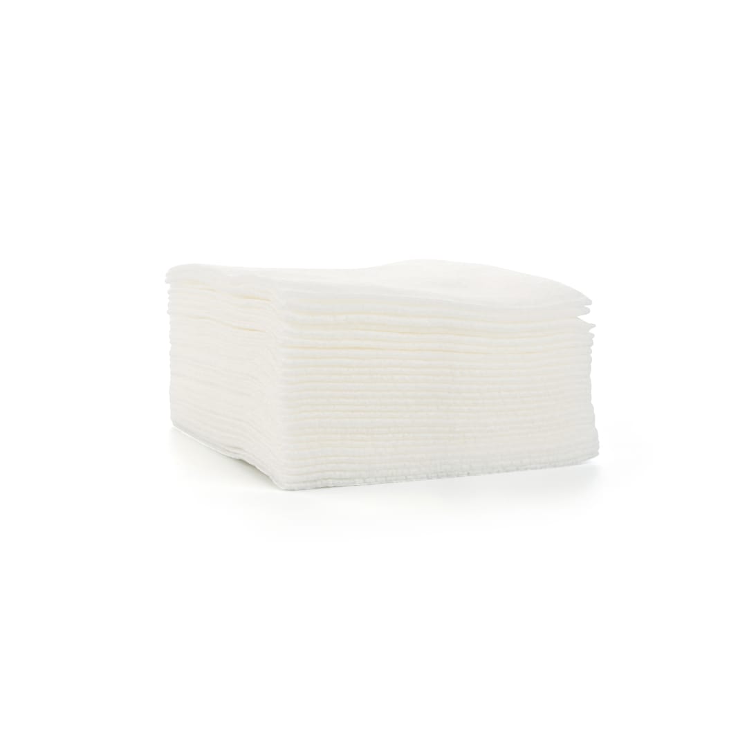 KRUUSE Non-Woven Swabs, White, 7.5 x 7.5cm