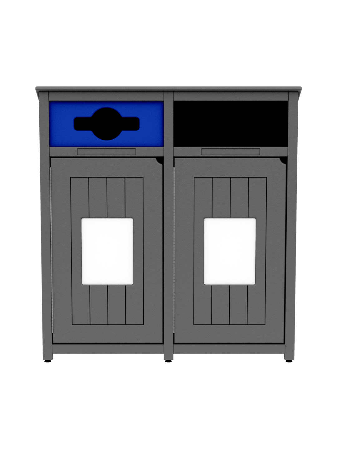 AURA - Double - Unit - Mixed-Full - Grey-Blue