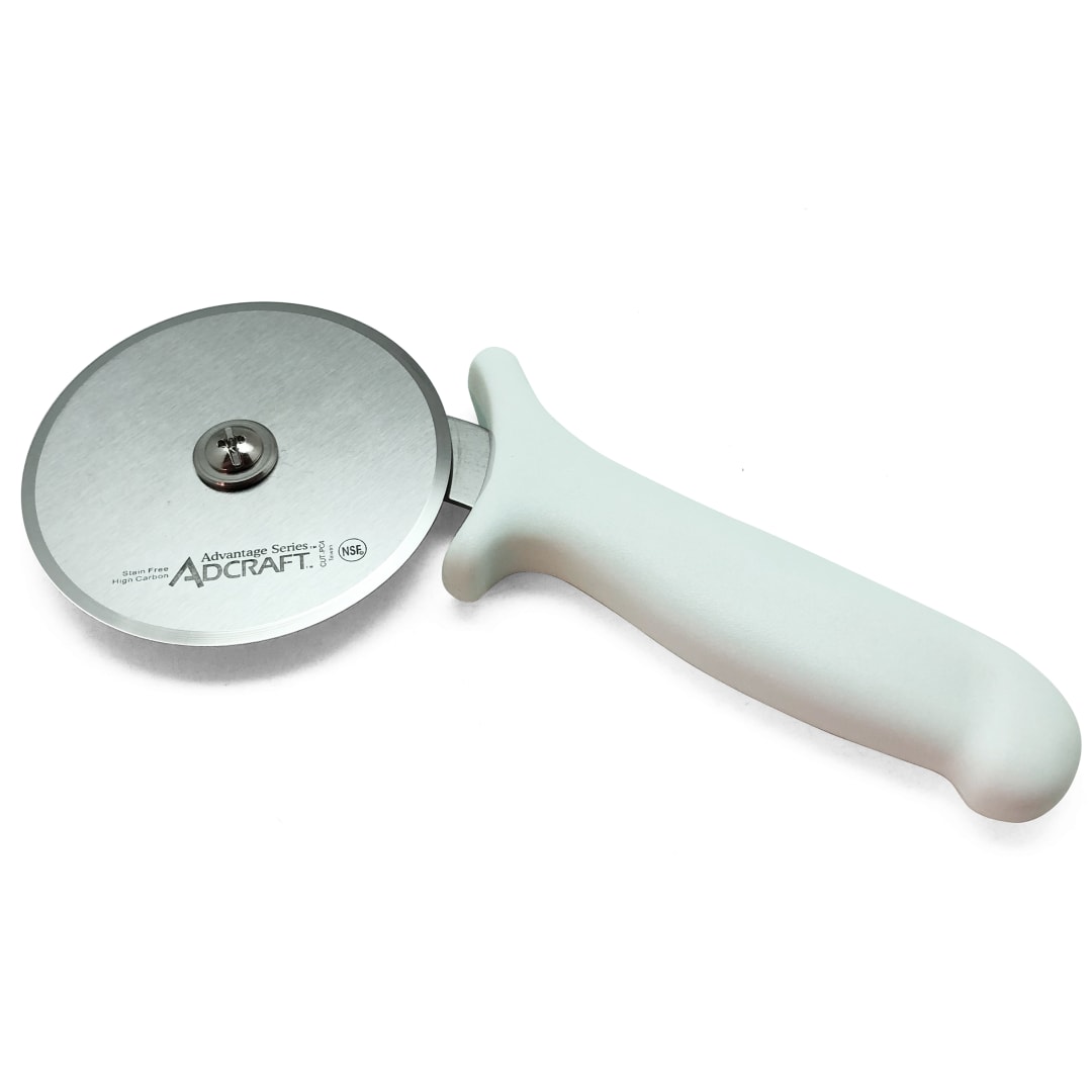 CUT-PC4 - PIZZA CUTTER 4"BLADE WHITE HDL