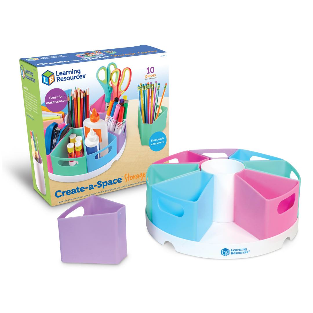 CREATE-A-SPACE STORAGE CENTER PASTEL