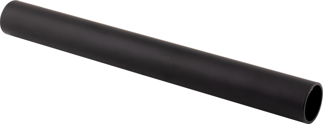 1-5/16"x8' Round Matte Black Steel 4 Box of 6 Closet Rods