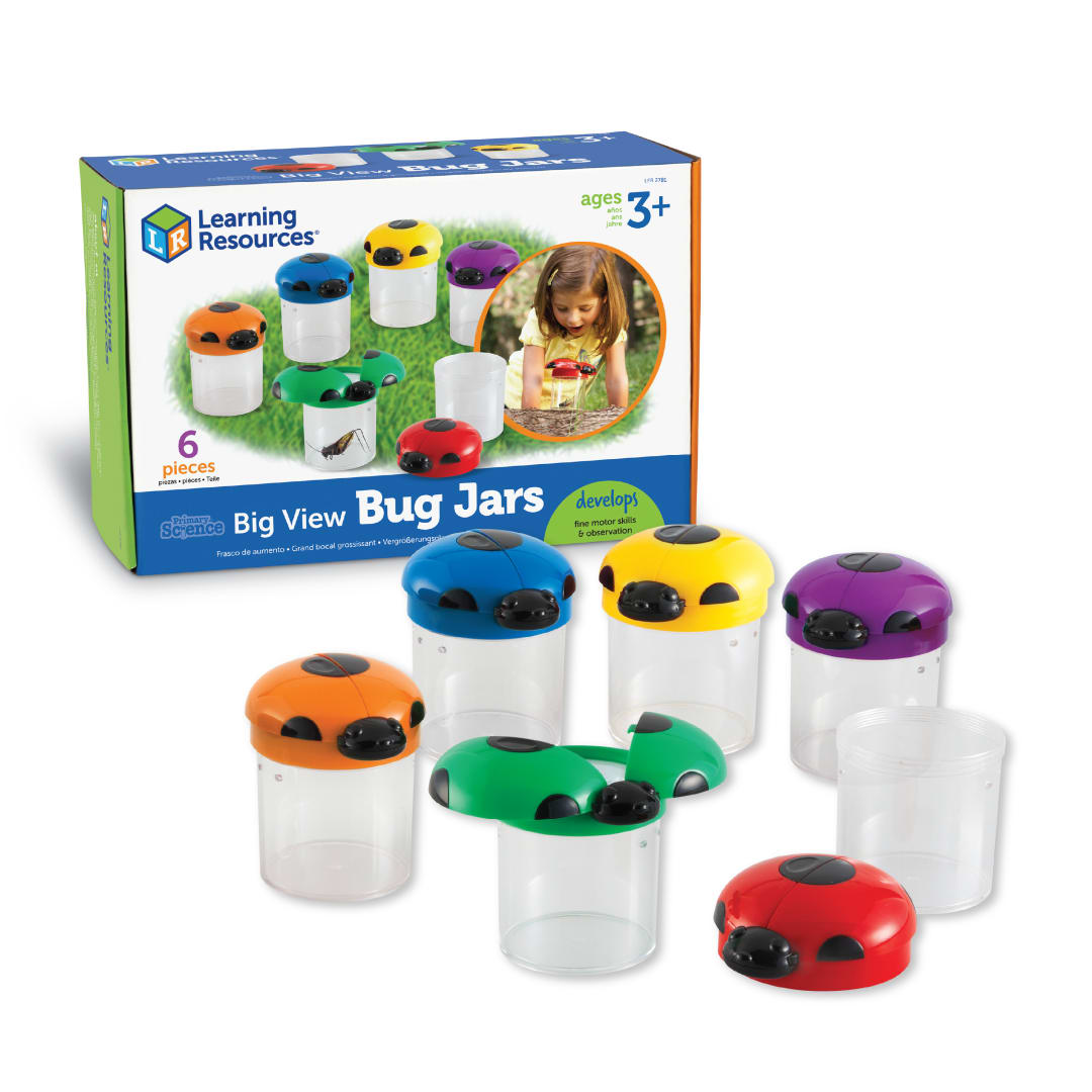 BIG VIEW BUG JAR - SET OF 6