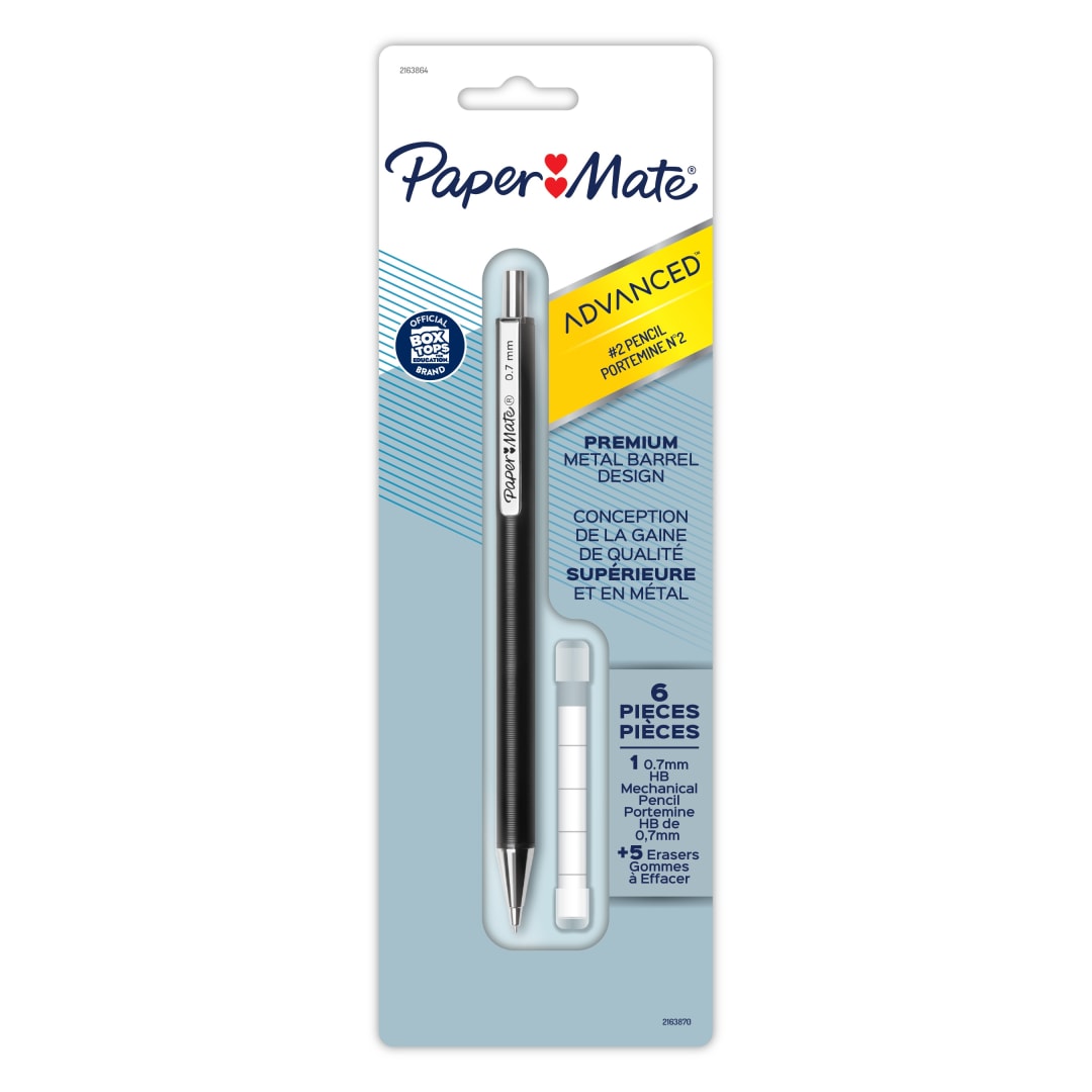 PM ADVANCED 0.7MM 1CT SS BLK