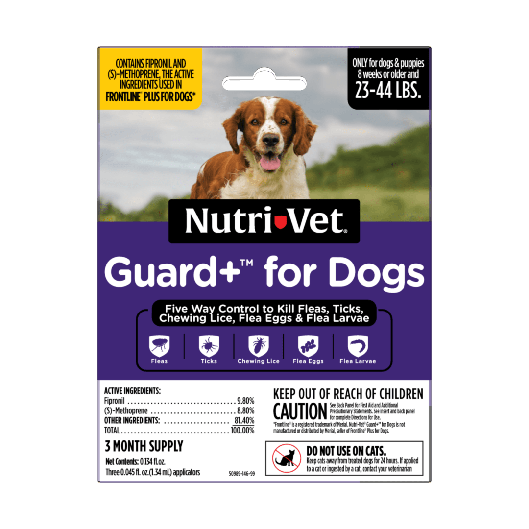 NV GUARD PLUS MEDIUM DOG 23-44 LB 12/3PK