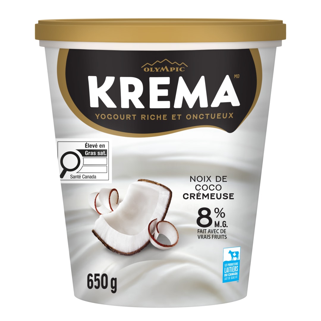 Olympic Krema Coconut Yogurt 8%, 650g