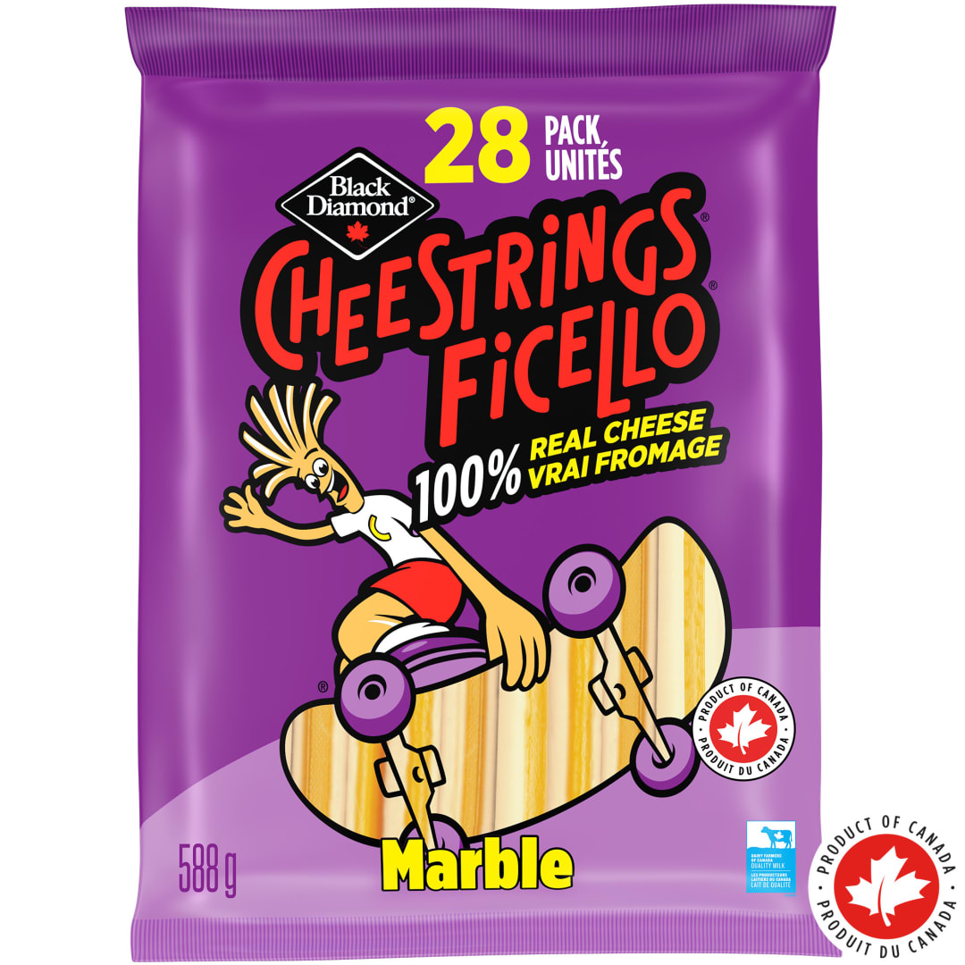 Black Diamond Marble Cheestrings