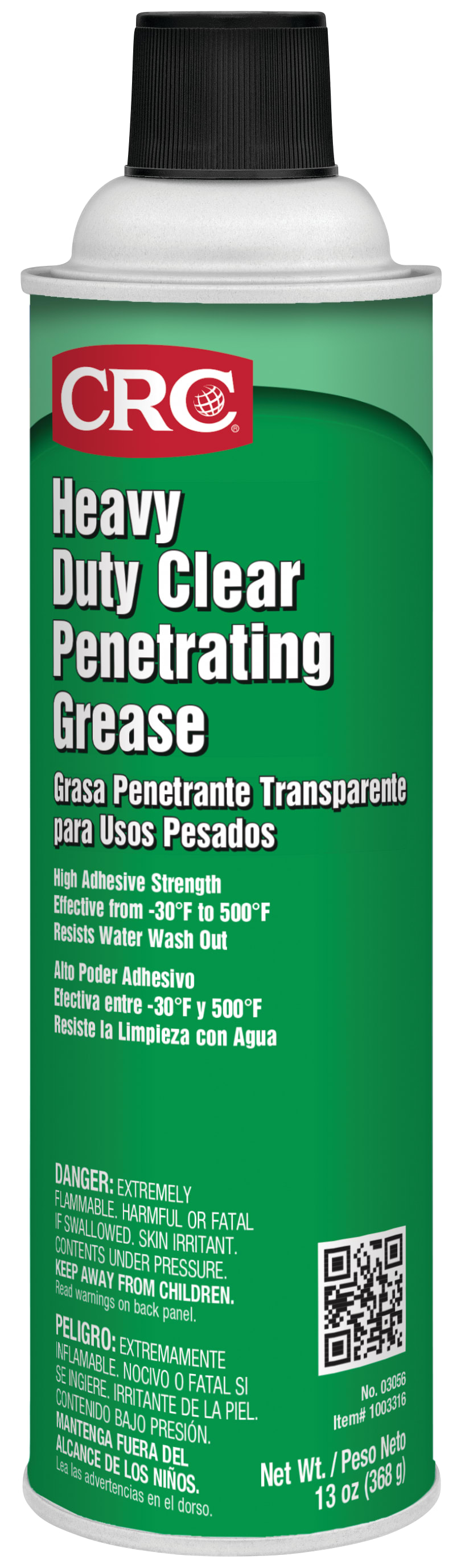 CRC Heavy Duty Clear Penetrating Grease 1X13OZ
