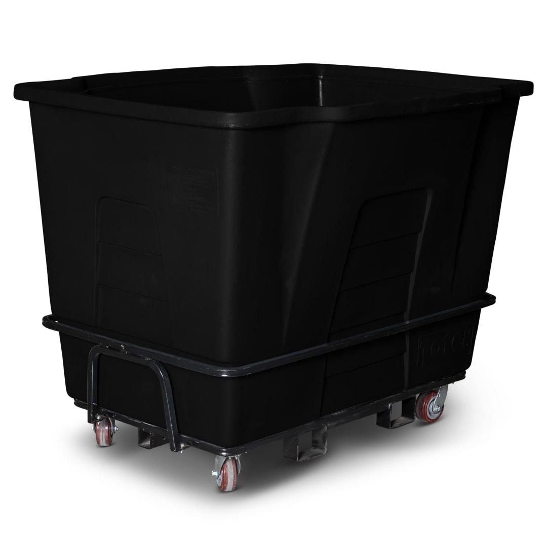 2 Cubic Yard 2,300 lbs. Capacity Universal Mobile Truck - Black