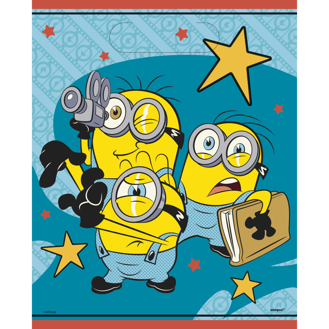 Minions 3 Loot Bags, 8ct