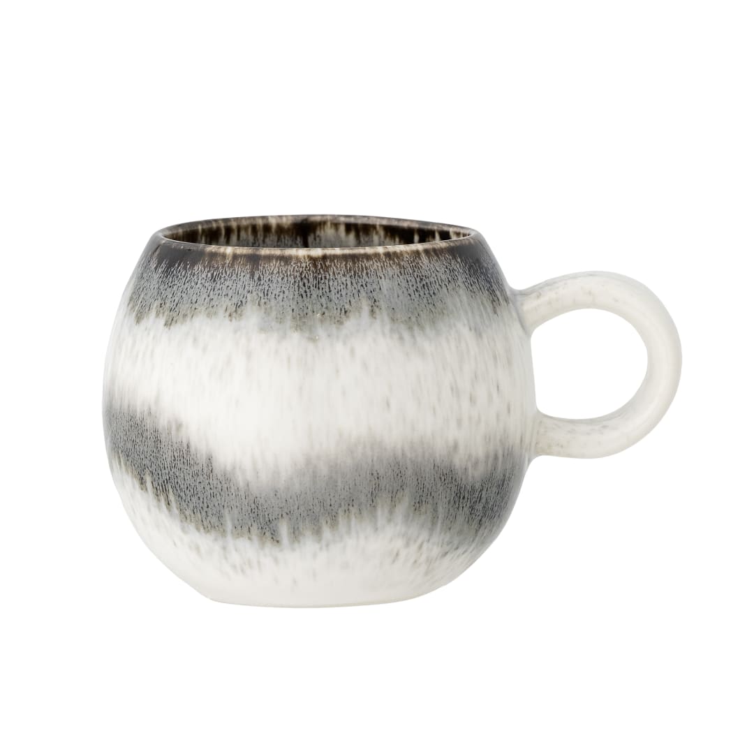 82072047 - Paula Cup, Grey, Stoneware STOCK: 300