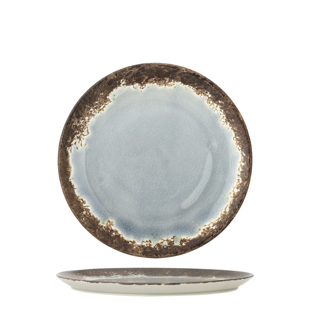 82060945 - Paula Plate, Brown, Stoneware STOCK: 300