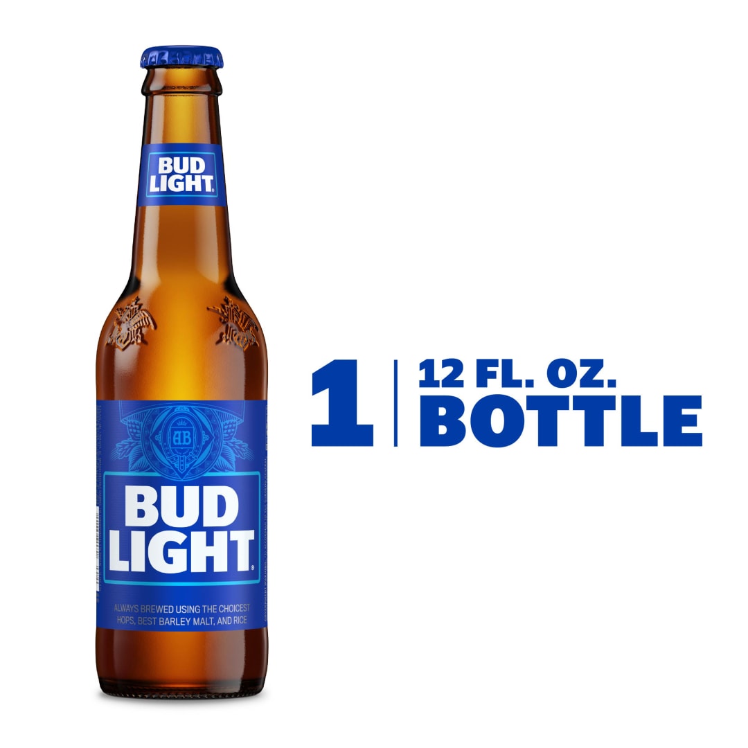 Bud Light 12 oz Glass Bottle Front LABEL MS 4_2ABV APL Rewind 7 1_6 mil