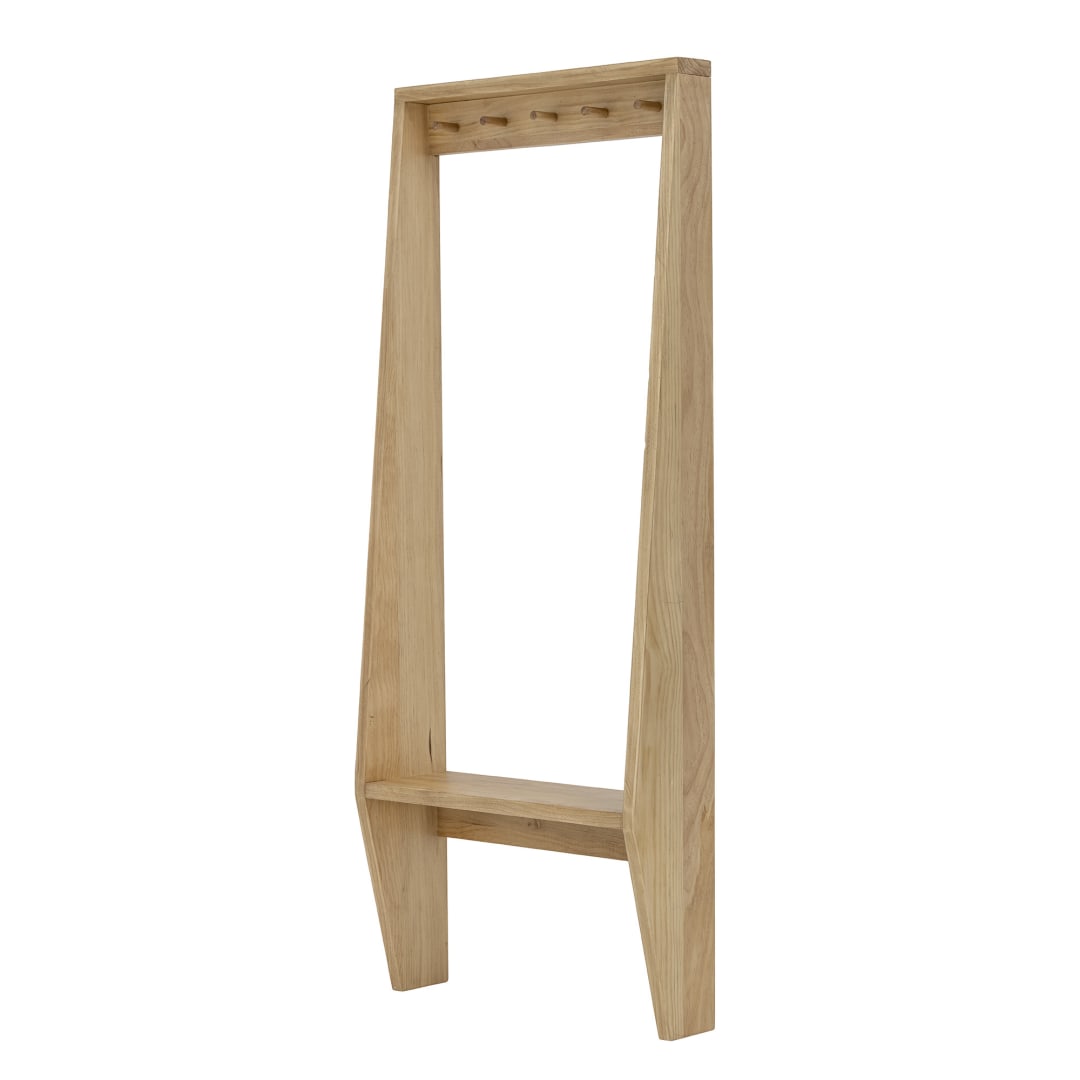 82062242 - Vance Clothes Rack, Nature, Pine STOCK: 27