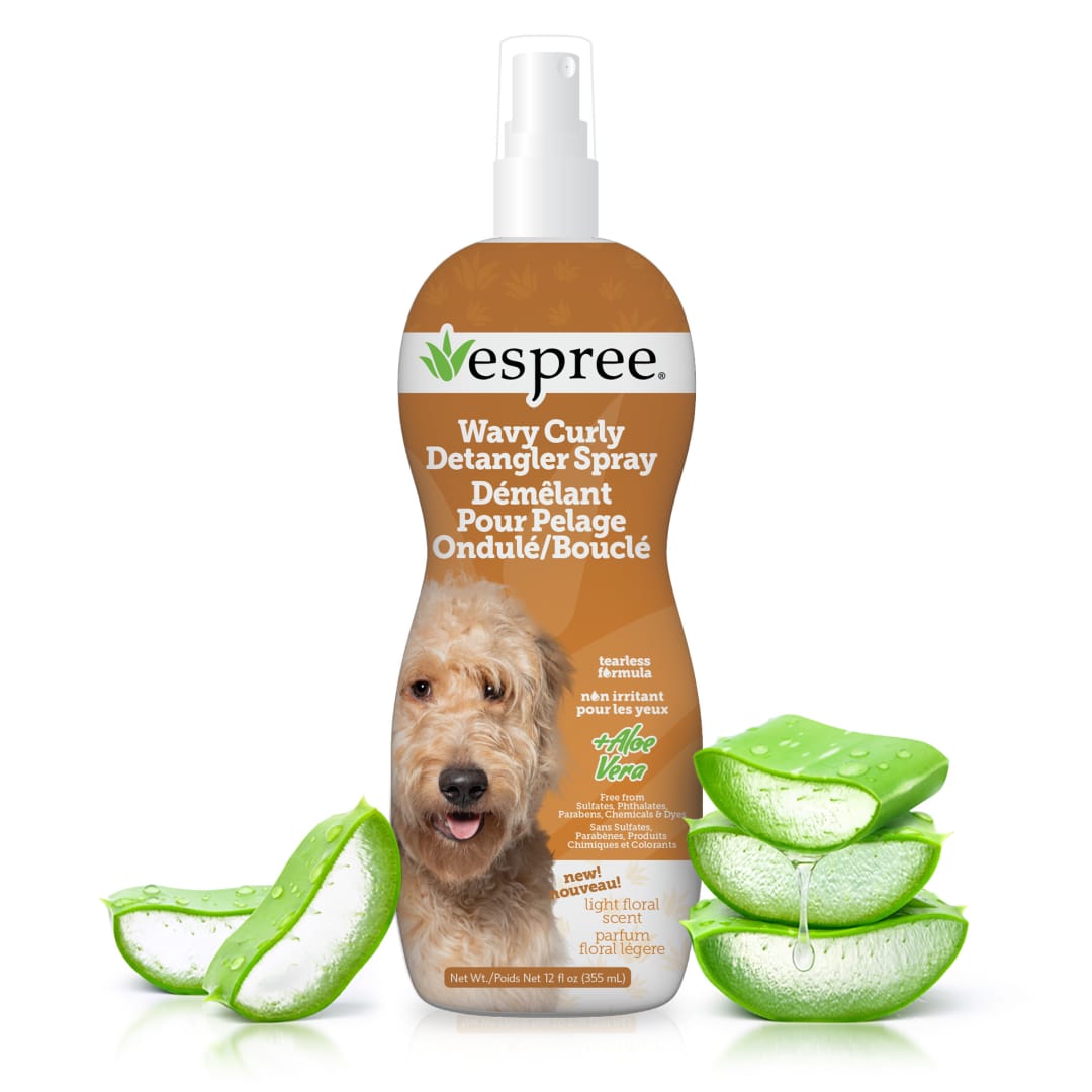 Espree Wavy Curly Coat Dematting/Detangling Spray, 12 oz