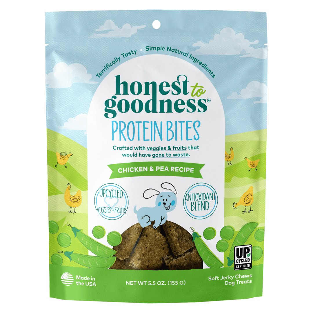 Honest to Goodness® Chicken &amp; Peas Protein Bites for Dogs 5.5 oz. Bag